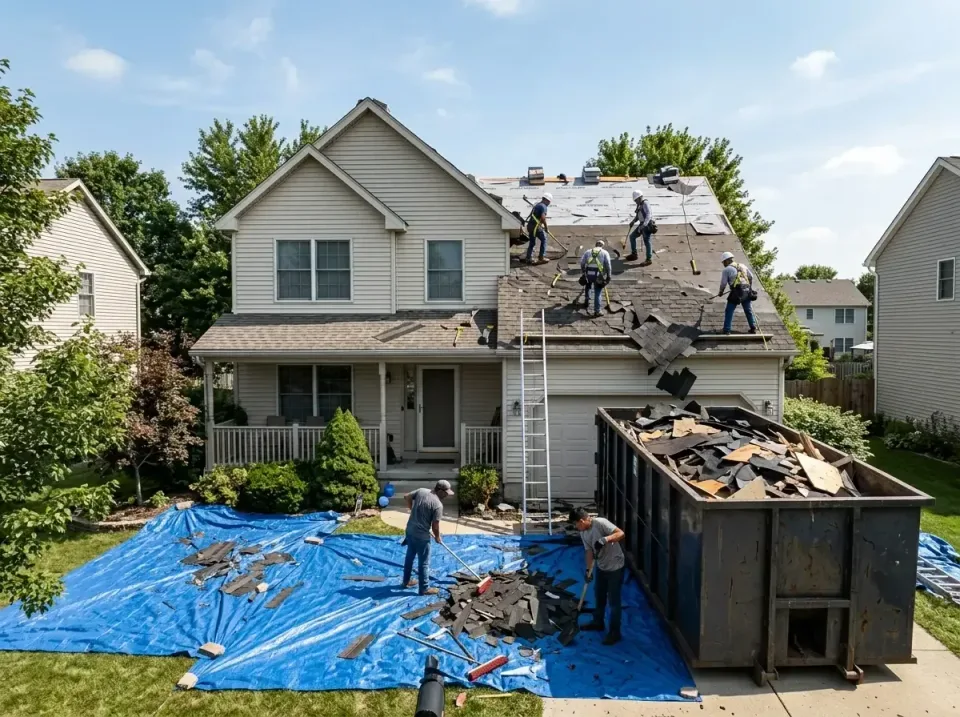 roof-replacement-debris-remova-004 — frequently asked questions, Cheapest Dumpster Rentals in Hughson, CA